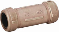 450LLF/450LCLF Series Lead Free Long Brass Compression Couplings