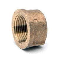 1/2 to 2 Inch (in) Size Domestic Lead Free XH Brass Pipe Cap Fitting