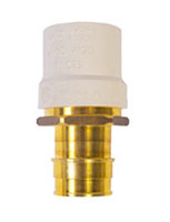 Lead Free Chlorinated Polyvinyl Chloride (CPVC) x Pex F1960 Cold Expansion Transition Fittings
