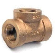 1/4 to 4 Inch (in) Size Domestic Lead Free XH Brass Pipe Tee Fitting