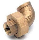 1/2 to 2 Inch (in) Size Domestic Lead Free XH Brass Union Pipe Elbow