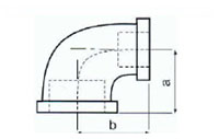 1/4 x 1/8 to 4 x 3 Inch (in) Size (Thailand) Reducing Pipe Elbow - 2