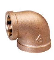 3/8 x 1/4 to 2-1/2 x 2 Inch (in) Size Lead Free Brass Reducing Pipe Elbow