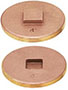 CP/CPC Series Brass Cleanout Plugs