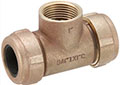450 Series Brass Compression Tee Fittings