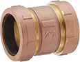 450T Series Short Brass Compression Couplings