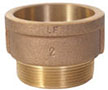 Lead Free Bronze Threadless Pipe (TP) Adapter Fittings