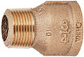 1/2 to 2 Inch (in) Size Domestic Lead Free Brass Pipe Extension